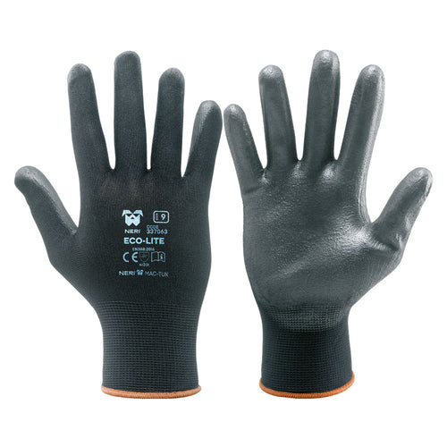 Guanti 'Eco-Lite' Tg. 7 Nero- 12 Coppia - Neri