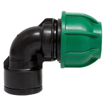 Gomito A 90 ° Con Derivazione Femmina Ee ? 25 X 3/4 - Pn 10- 10 Pezzi - Irritec