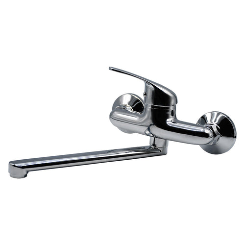 Monocomando Lavello 'Urano' Cromato - Fluxy