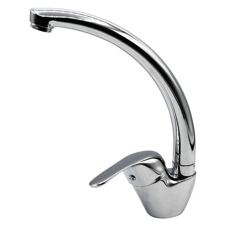 Monocomando Lavello 'Urano' Cromato - Fluxy