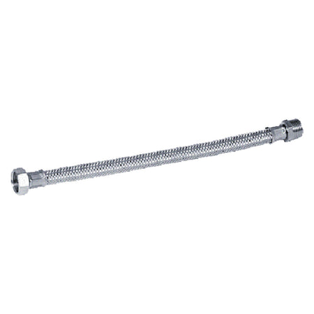Flessibile In Acciaio Inox Cm 35 M 3/8 X 1/2 F- 10 Pezzi