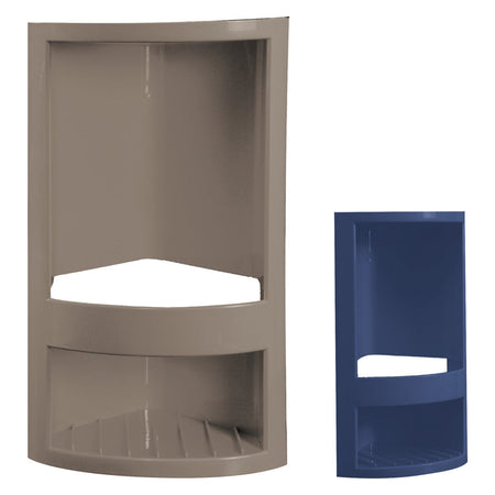 Angolare Per Doccia Cm 14 X 14 X H.32,5 - Bianco