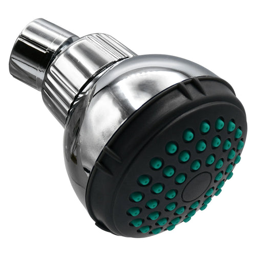 Soffione Linea 'Dark Grey' Abs Cromato - Fluxy