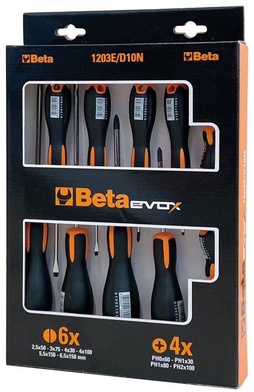 Beta Serie Giraviti 10 Pz. Art. 1203E/D10N