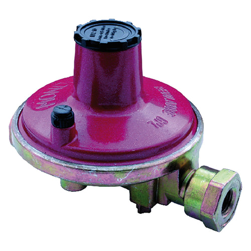 Regolatore Gpl Bassa Pressione 10 Kg/H - Att. F 1/2 - F 1/2 - Made In Italy
