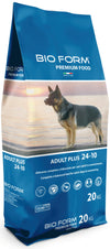 Bio Form Crocchette Per Cani Medio/Grandi ?Dog Adult Plus? Proteine/Grassi 24-10% - Sacco Kg. 20