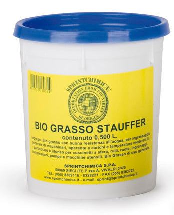 Bio-Grasso Stauffer Ml. 500 12.00 Pz