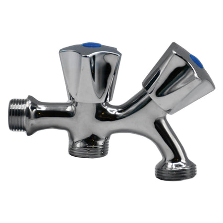 Rubinetto Attacco Lavatrice E Lavastoviglie Manopole Abs - Fluxy