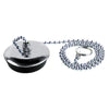Tappo Con Catena Ã¸ 27 Per Bidet/Lavabo- 12 Pezzi