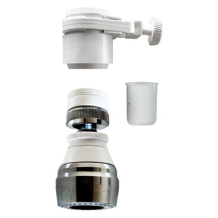 Aeratore A Snodo Corto Con Fascetta 2 Getti