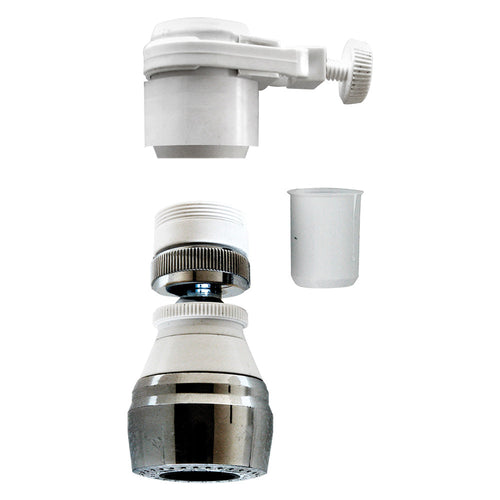 Aeratore A Snodo Corto Con Fascetta 2 Getti