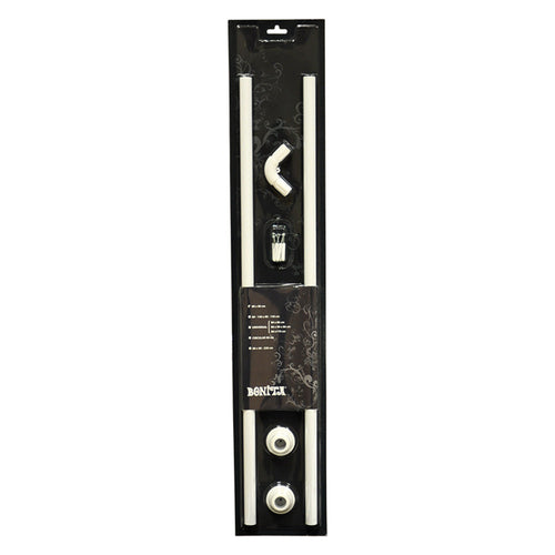 Telaio Per Tende Doccia A 'L' Cm 80X80 - Bonita