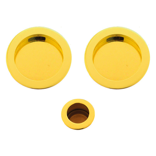 Kit Maniglie Per Porte Scorrevoli Finitura Oro Lucido - Mariva