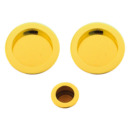 Kit Maniglie Per Porte Scorrevoli Finitura Cromo Satinato - Mariva