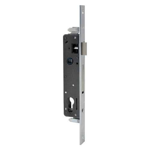 Serratura Da Infilare Per Montanti Art.783.3 E 25 - Con Scrocco - Front. Mm 24 - Iseo