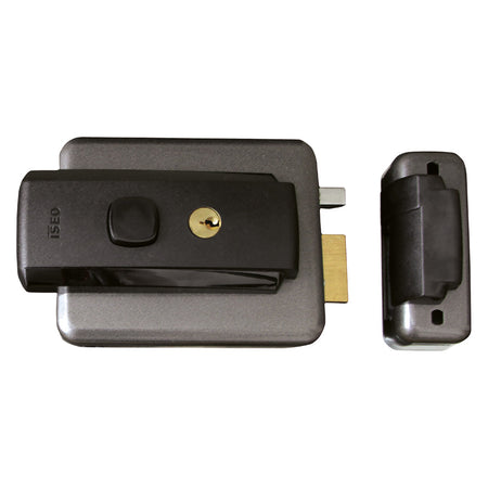 Serratura Elettrica Da Applicare Per Ferro Art. 52N Ambidestra - E50-60-70-80 - Iseo