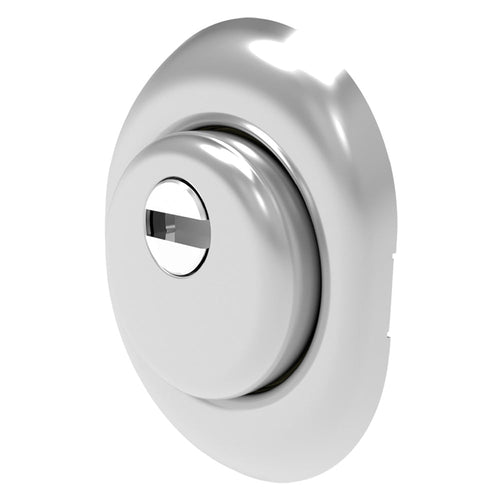 Defender Antitrapano Per Serrature Ø Mm. 50 - Finitura Cromo Satinato - Mottura