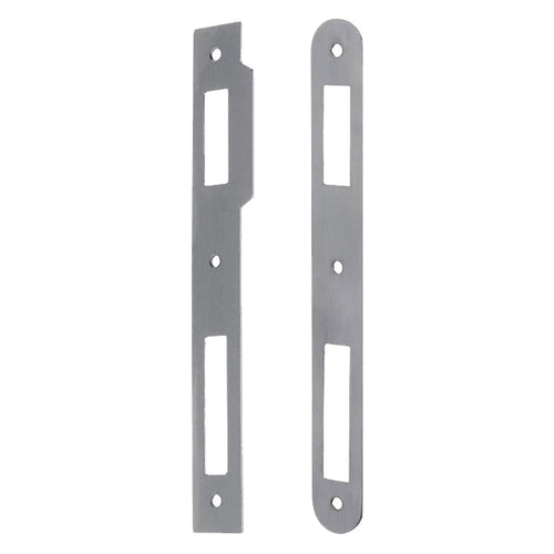 Contropiastra Per Serratura 'Patent' B.Q. Bronzato - Interasse 90 Mm - Bonaiti