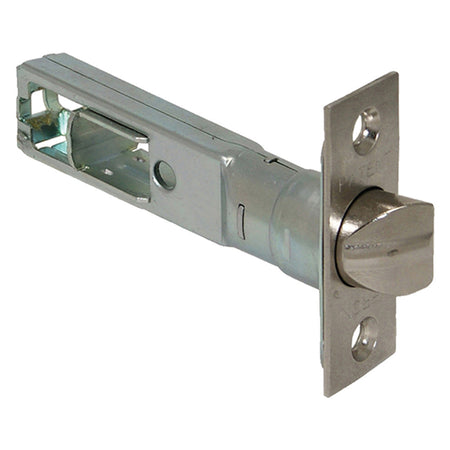 Scrocco Tubolare Per Serratura Premi/Apri 'Nova' E 60 Mm - Frontale Ottone Nichel. - Meroni