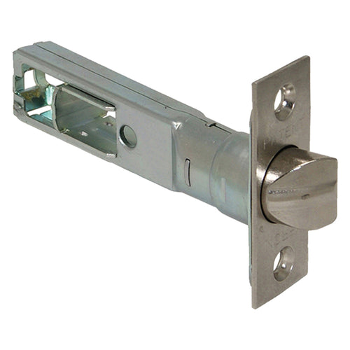 Scrocco Tubolare Per Serratura Premi/Apri 'Nova' E 80 Mm - Frontale Ottone Nichel. - Meroni