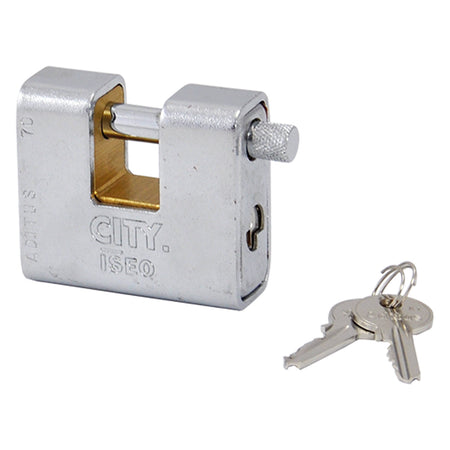 Lucchetto Corazzato Mm 70 - Cifratura Unica - Iseo