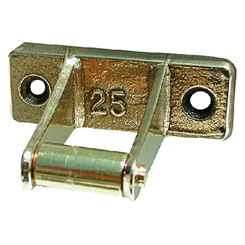 Cavallotto In Ottone Per Aste Di Cremonesi Mm 20 Ottone Bronzato- 10 Pezzi