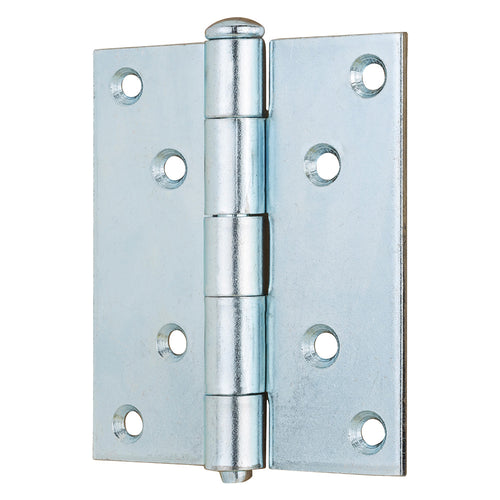 Cerniera Acciaio Zincato Art.127 Mm 89 X 76- 10 Pezzi - Aldeghi Luigi