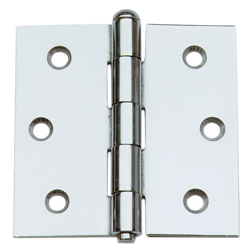 Cerniera In Acciaio Inox Art.124In Mm 76 X 76 - Aldeghi Luigi