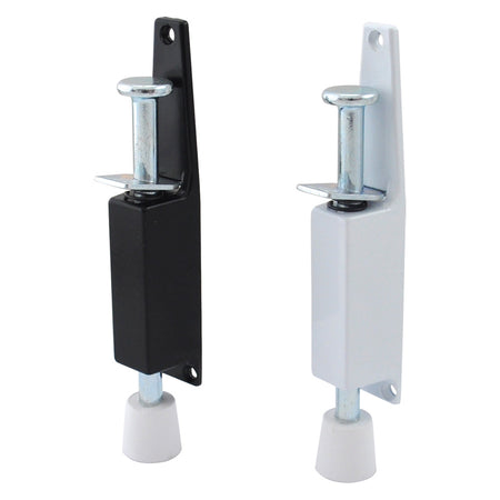 Fermaporta A Pedale Piccolo Colore Argento- 6 Pezzi - Ibfm