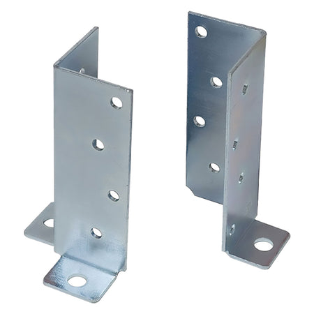 Supporto Per Pilastri Mm 45 X 45 X 130 - Sp.2,5- 20 Pezzi - Sipa