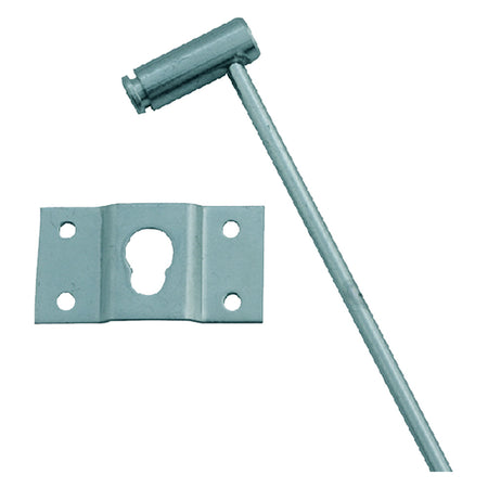 Bloccatapparelle Ad Asta Acciaio Zincato- 10 Pezzi - Bolis Italia