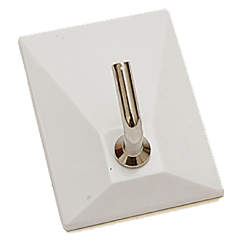 Appenditutto Adesivo 'Squadrato New' 1 Posto - Colore Bianco- 100 Pezzi