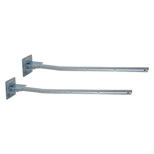 Stendibiancheria A Muro Ribaltabile Acciaio Zincato - Minutex