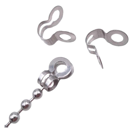 Terminale 'Easy' Per Catena Ø 3,6 Mm / Cf.25 Pezzi - Nichelato - Aref