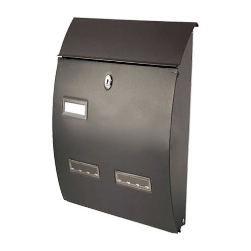 Cassetta Postale Porta Rivista '708B' Cm 27 X 12 X H 40 - Antracite - Mille