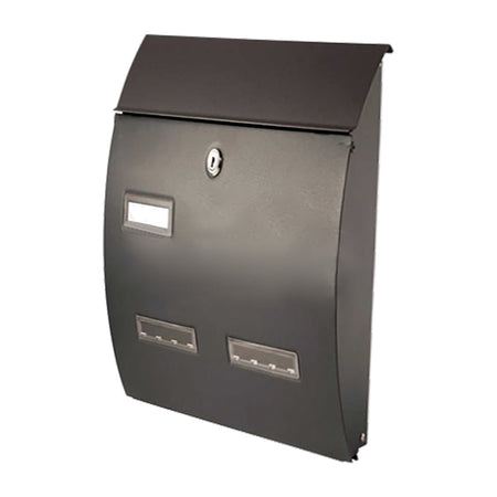 Cassetta Postale Porta Rivista '708B' Cm 27 X 12 X H 40 - Marrone - Mille