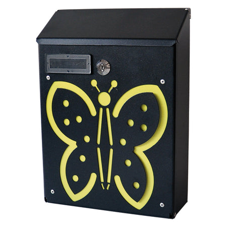 Cassetta Postale 'Farfalla' Cm 21 X 8 X H 30 - Mille