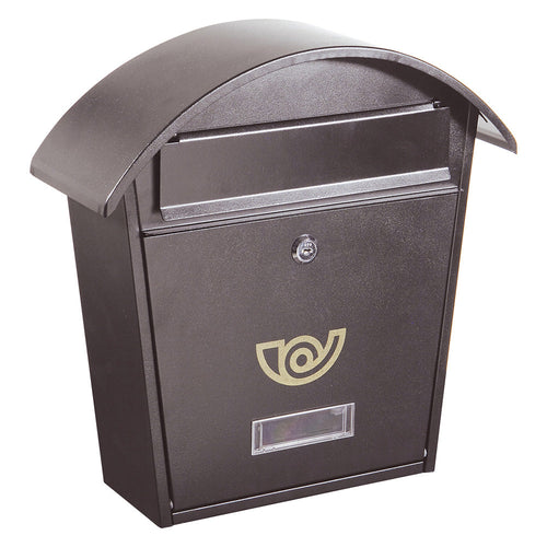 Cassetta Postale Porta Rivista Serie 'Chalet' Verniciata Grigio Ghisa - Alubox