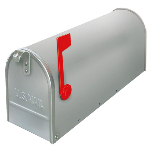 Cassetta Postale Porta Rivista Serie 'Topolino' Verniciata Argento - Alubox