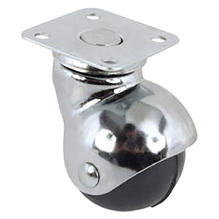 Ruota Per Mobili Art.165 Ø 40 Piastra Mm 40 X 40 - Avo