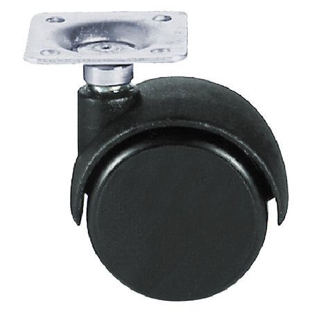 Ruota Per Mobili Doppia Ã¸ 40 Pz 4 - Piastra Mm 28 X 28