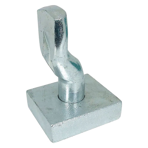 Perno E Piastra Per Cardine Mm 24 (110/24 + 115/24) - Portata 300 Kg- 10 Pezzi - Comunello