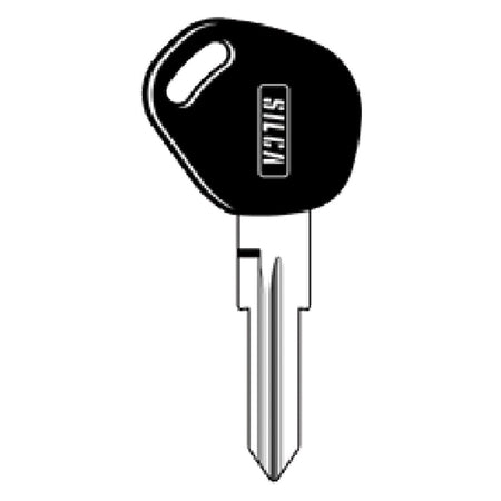 Chiavi Acciaio Testa P.Blu Gt15Rb- 5 Pezzi - Silca