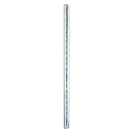 Profilo Lineare Per Mensole Art.2750 H. Cm 100 - Zincato- 10 Pezzi - Aldeghi Luigi