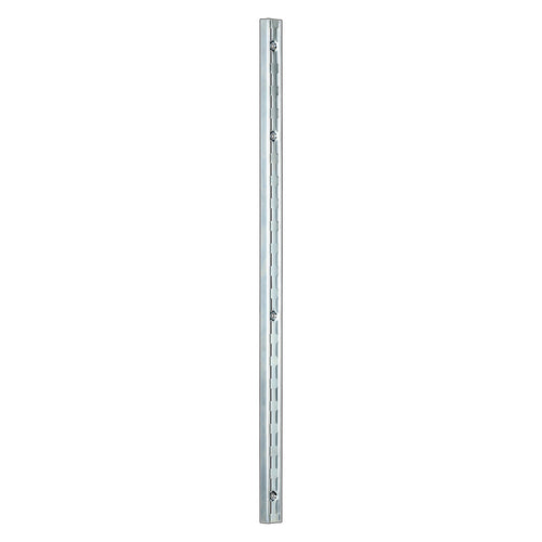 Profilo Lineare Per Mensole Art.2750 H. Cm 100 - Zincato- 10 Pezzi - Aldeghi Luigi