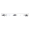 Barra Appendiscopa In Metallo 3 Posti - Lunghezza Cm. 37