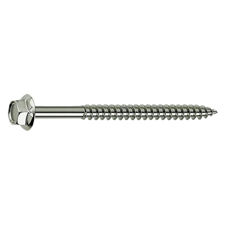 Tirafondo Per Legno Mm 6 X 50 - 2 Centinaio - Ambrovit