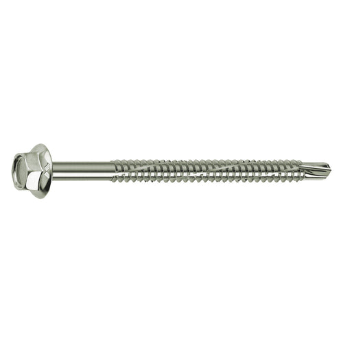 Tirafondo Autoperforante Per Ferro '943' Mm 6,3 X 110 - 1 Centinaio - Mustad