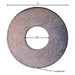 Rondella Grembialina M 4 - 1,5 X 12 X 4,5 Mm - 25 Centinaio - Sipa