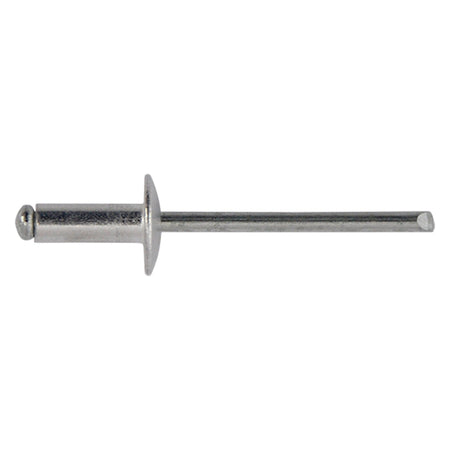 Rivetto A Strappo In Alluminio 4,8 X 12 - Ø Testa 14 Cf. 500 Pz - Friulsider